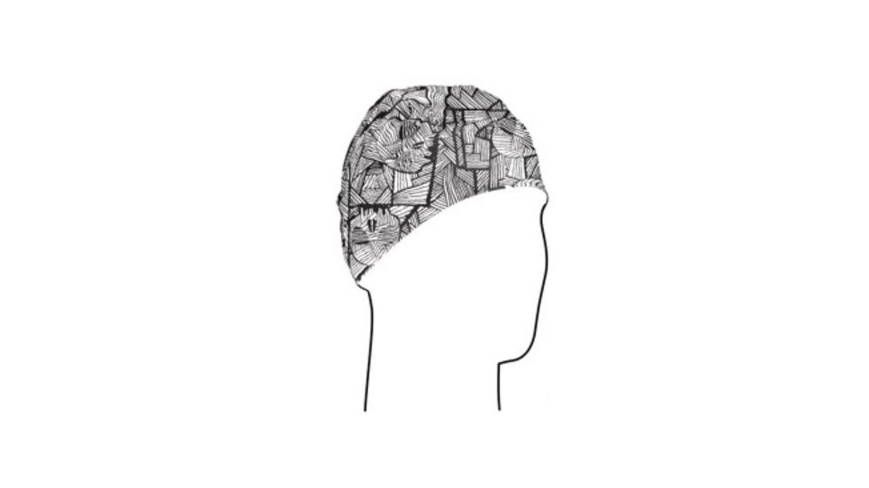 Zan Headgear Helmet Liner, MicroLUX, Geometric Skulls WHLM001