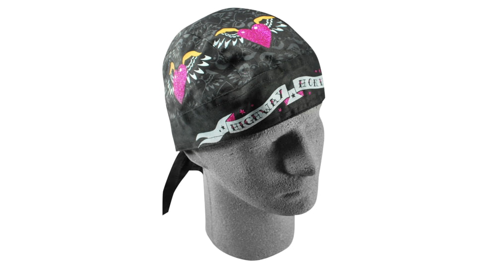 Zan Headgear Highway Honey Series Flydanna Hearts &amp; Wings ZHH17