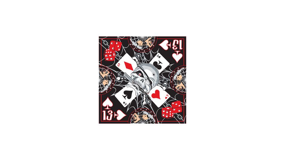 Zan Headgear Lethal Threat Bandanna, Pin Up BLT002