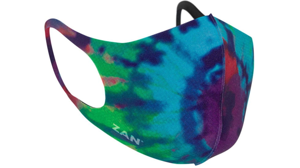 Zan Headgear Lightweight Face Mask, One Size, 2 Pack, Tie Dye, FMLW428