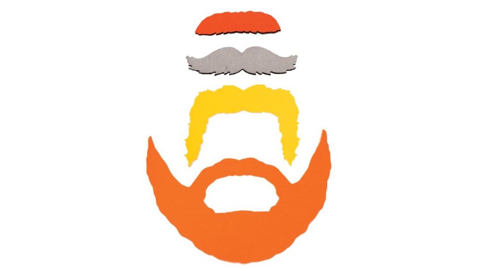 Zan Headgear Modi-Face Mask Accessory Pack, Mustache Pack WNFMV-P01