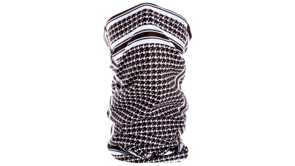 Zan Headgear Motley Fleece Tube, Houndstooth, TF235BW