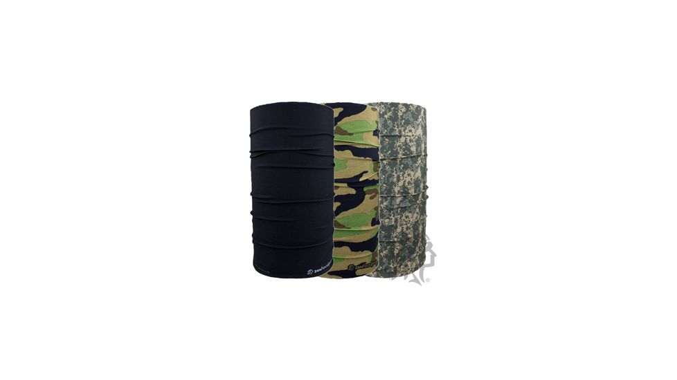 Motley Tube, 3-Pack, Military/Tactical, One Size Fits Most