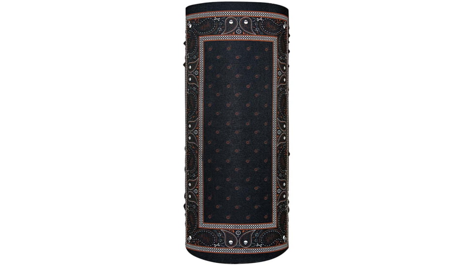 Zan Headgear Motley Tube, Black/orange - T197