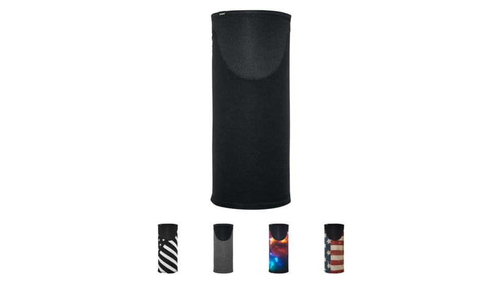 Zan Headgear Motley Tube Sportflex Series ZAN-Motley-Tube-Windproof, Black, Black and White Flag, Charcoal Heather, Orion, Patriot