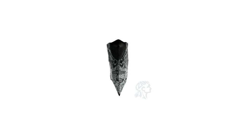 Zan Headgear Neodanna Mask, ZAN Cotton-Neoprene, Skull and Win WNEOLOGO1