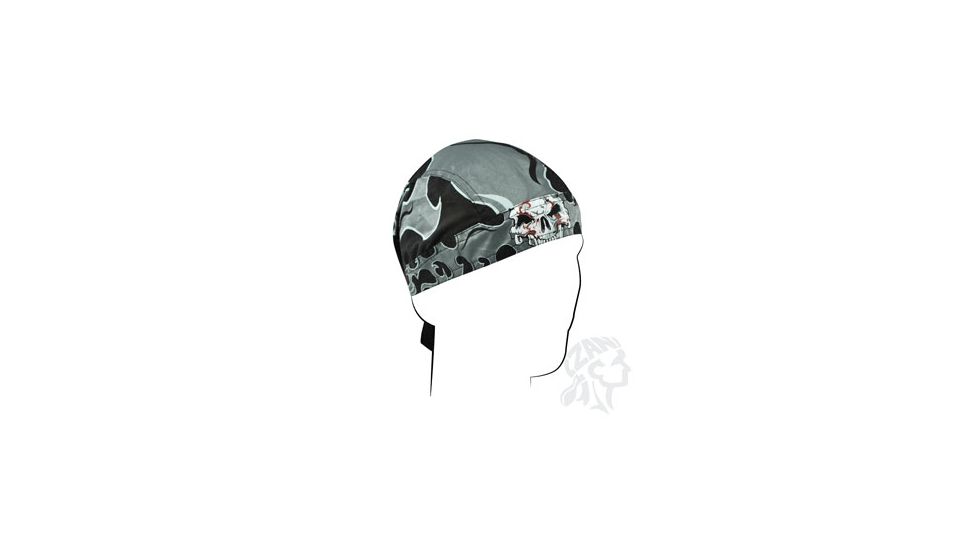 Zan Headgear Road Hog Lethal Threat Headwear, Tribal Skull ZLT006