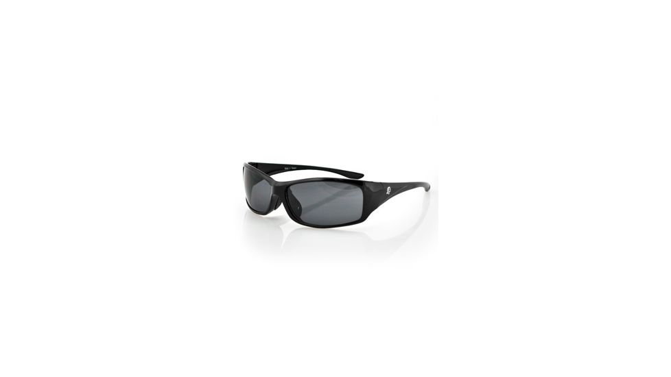 Zan Headgear South Dakota Sunglass, Smoked Lens, Black Frame EZSD01