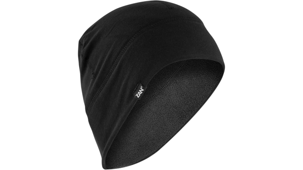 Zan Headgear Sport Helmet Liner/Beanie Blk, 87% polyester, 13% elastane construction, WHLF114