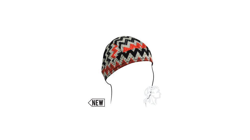 Zan Headgear Vented Flydanna, Polyester Mesh, Zig Zag ZX534