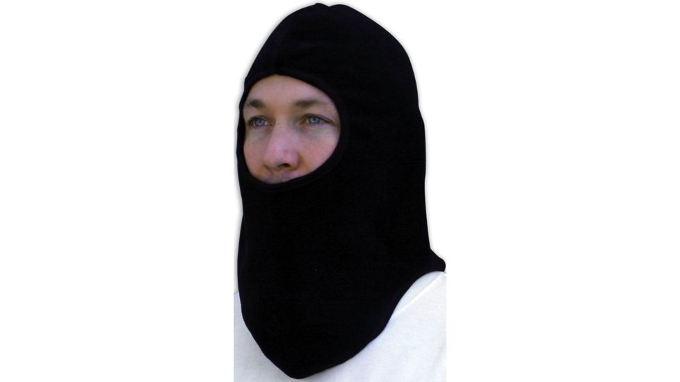 Zan Headgear Balaclava Black Fleece WB114