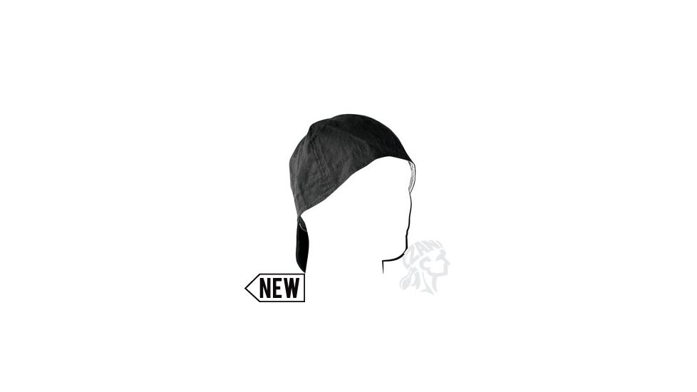 Zan Headgear Welders Cap, Cotton, Black, Size 7.25 CPW114M