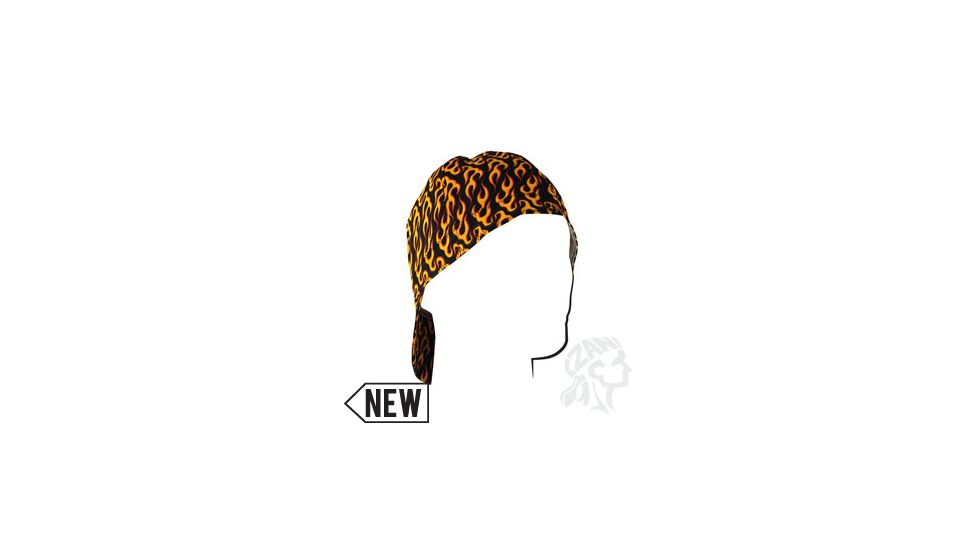 Zan Headgear Welders Cap, Cotton, Flames, Size 7.25 CPW460M