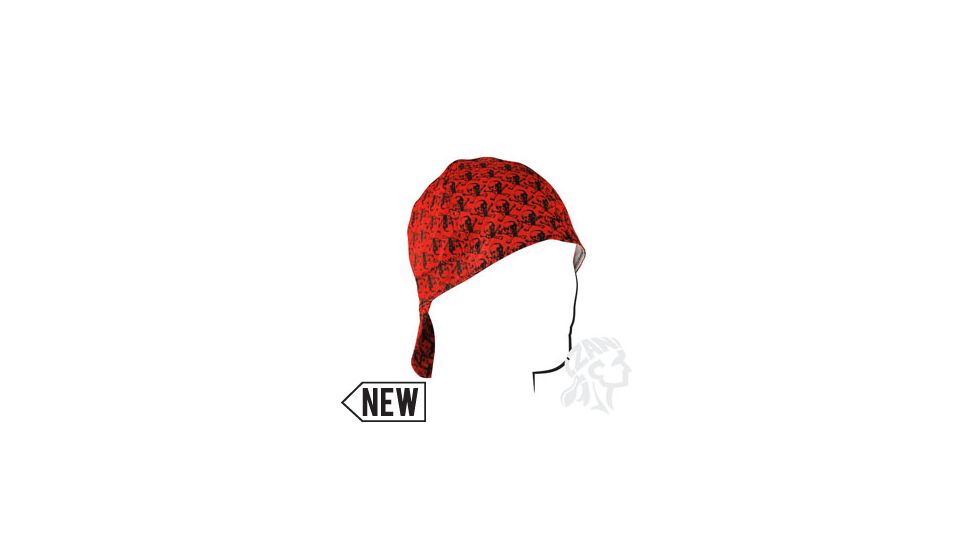 Zan Headgear Welders Cap, Cotton, Skull Pattern, Size 7.0 CPW596S