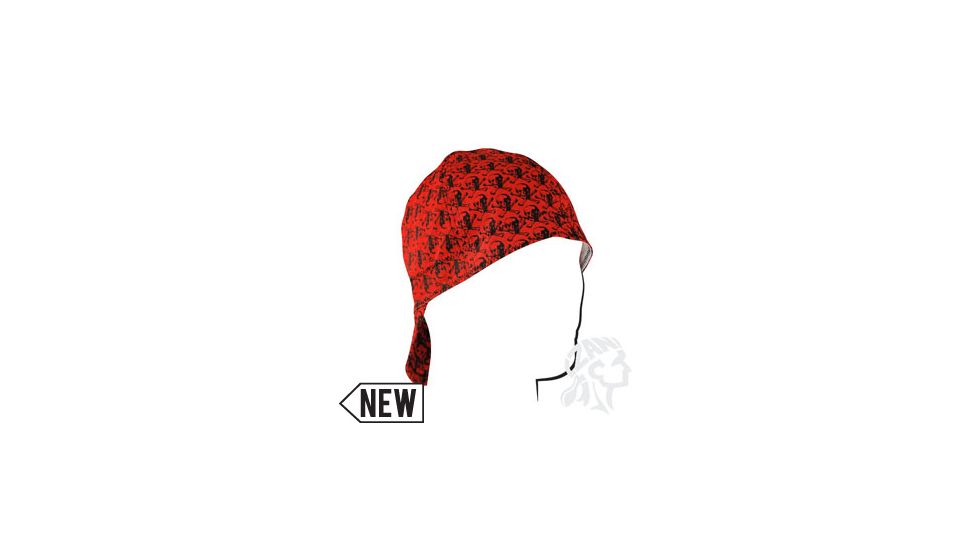 Zan Headgear Welders Cap, Cotton, Skull Pattern, Size 7.25 CPW596M
