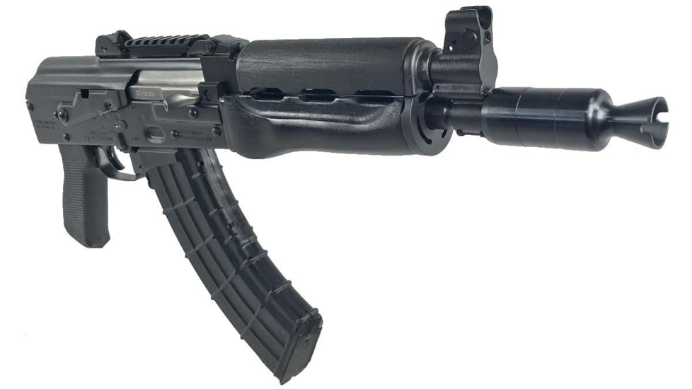 Zastava Arms USA ZPAP92 Semi Auto Pistol with Muzzle Booster, 7.62X39, 10 in Barrel