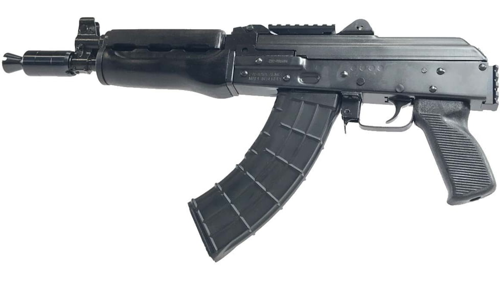 Zastava Arms USA ZPAP92 Semi Auto Pistol with Muzzle Booster, 7.62X39, 10 in Barrel