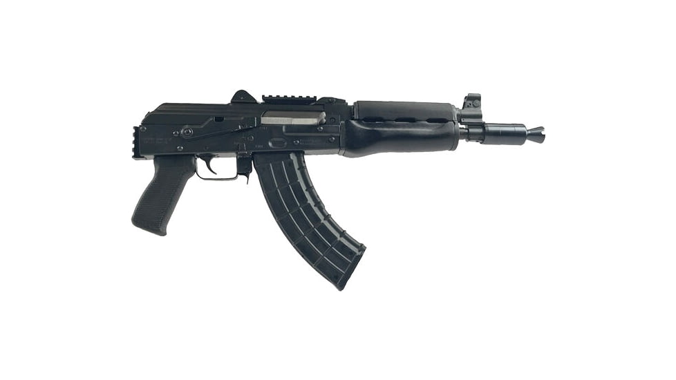 Zastava Arms USA ZPAP92 Semi Auto Pistol with Muzzle Booster, 7.62X39, 10 in Barrel