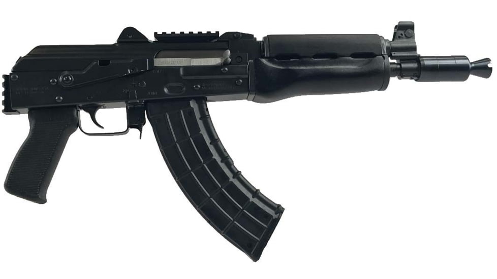 Zastava Arms USA ZPAP92 Semi Auto Pistol with Muzzle Booster, 7.62X39, 10 in Barrel
