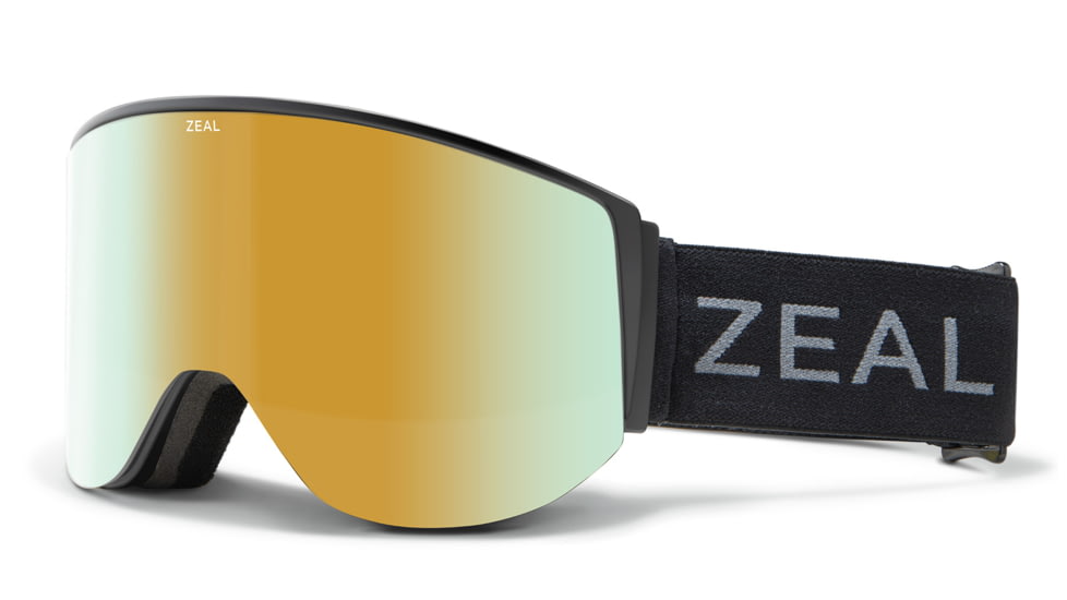 Zeal Optics Beacon Goggles, Alchemy Mirror Lens, Dark Night Frame, Medium, 11899