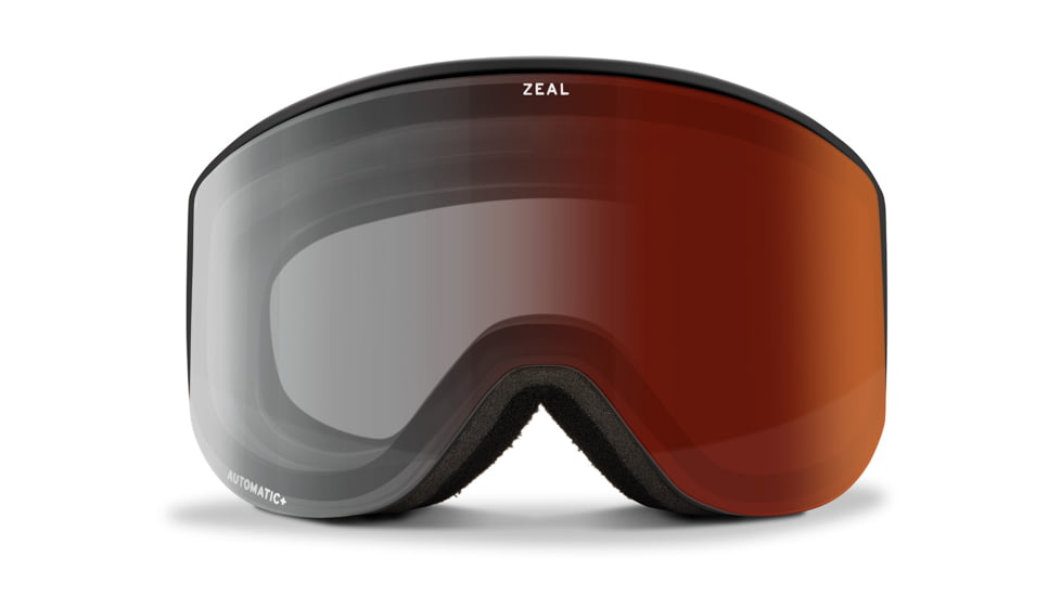 Zeal Optics Beacon Goggles, Automatic Grey-Base Polarized Lens, Dark Night Frame, Medium, 11768
