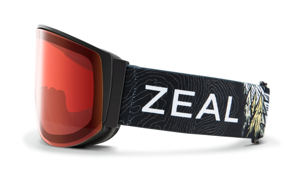 Zeal Optics Beacon Goggles, Automatic Rose-Base Polarized Lens, John Fellows Frame, Medium, 11885