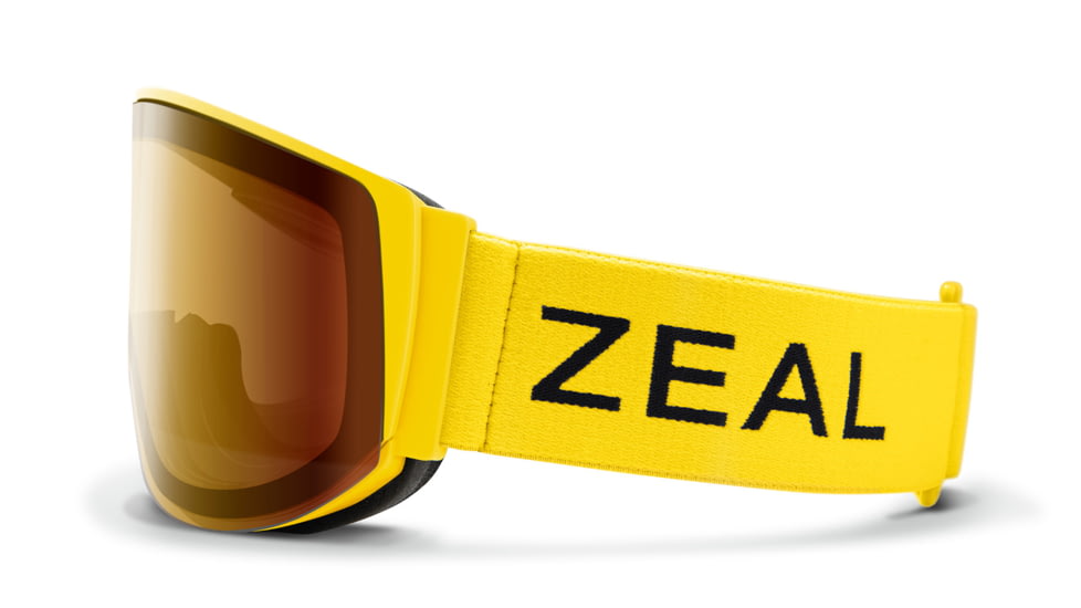 Zeal Optics Beacon Goggles, Automatic Yellow-Base Polarized Lens, Sunny Frame, Medium, 11887