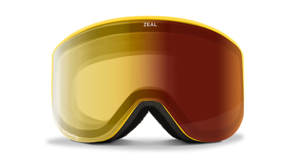 Zeal Optics Beacon Goggles, Automatic Yellow-Base Polarized Lens, Sunny Frame, Medium, 11887
