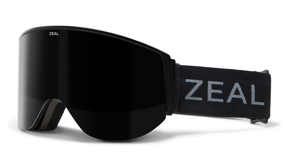 Zeal Optics Beacon Goggles, Polarized Dark Grey Lens, Dark Night Frame, Medium, 11892