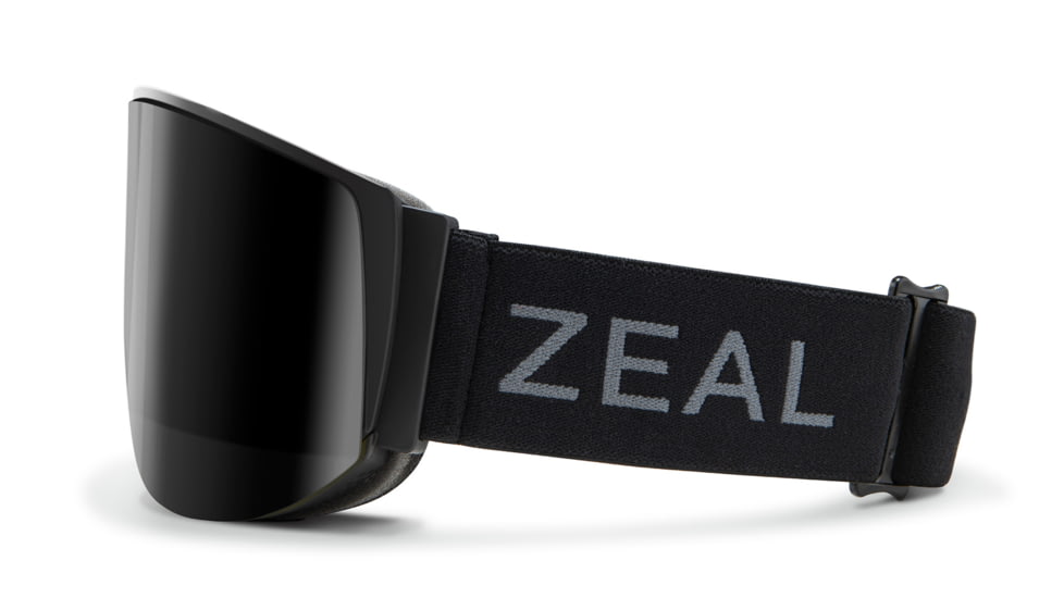 Zeal Optics Beacon Goggles, Polarized Dark Grey Lens, Dark Night Frame, Medium, 11892