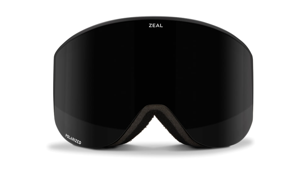 Zeal Optics Beacon Goggles, Polarized Dark Grey Lens, Dark Night Frame, Medium, 11892