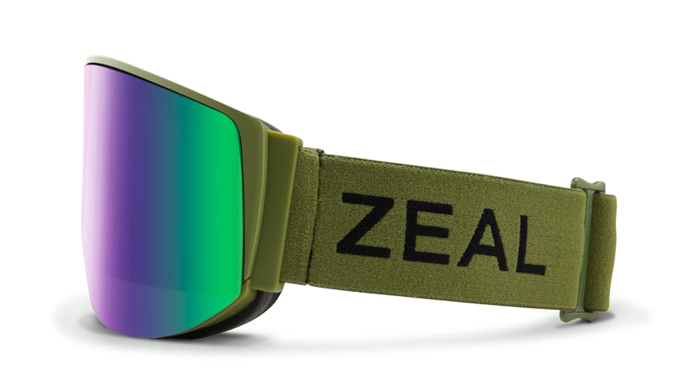 Zeal Optics Beacon Goggles, Polarized Jade Lens, Fern Frame, Medium, 11774