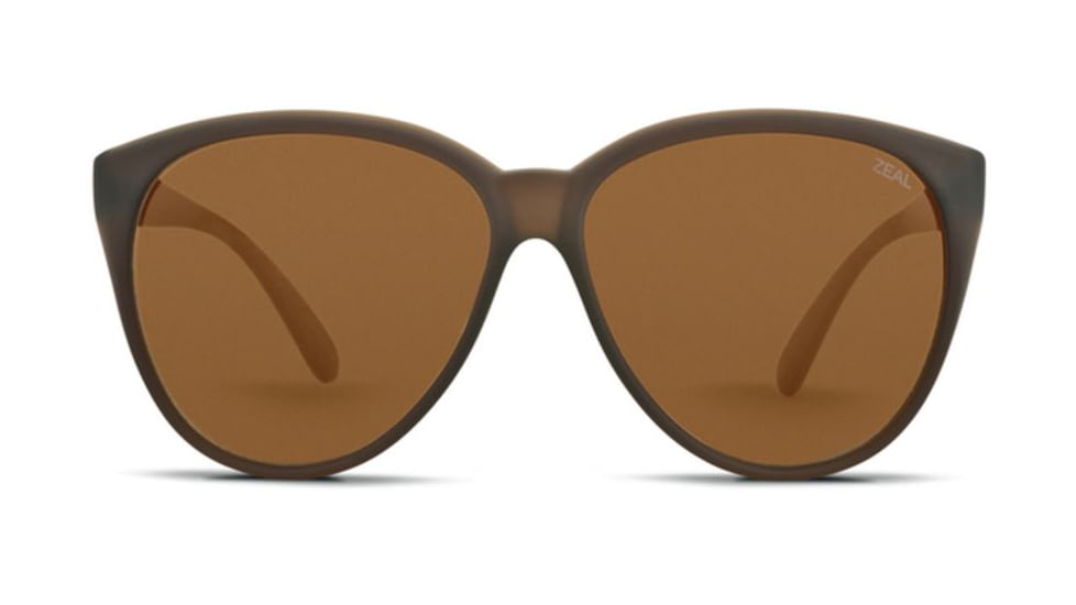 Zeal Optics Dakota Sunglasses, Bombay Brown Frame, Polarized Copper Lens, Polarized, 10889