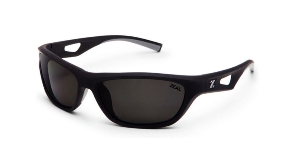 Zeal Optics Emerge Sunglasses, Black Frame, Polarized Dark Grey Lens, Polarized, 11005