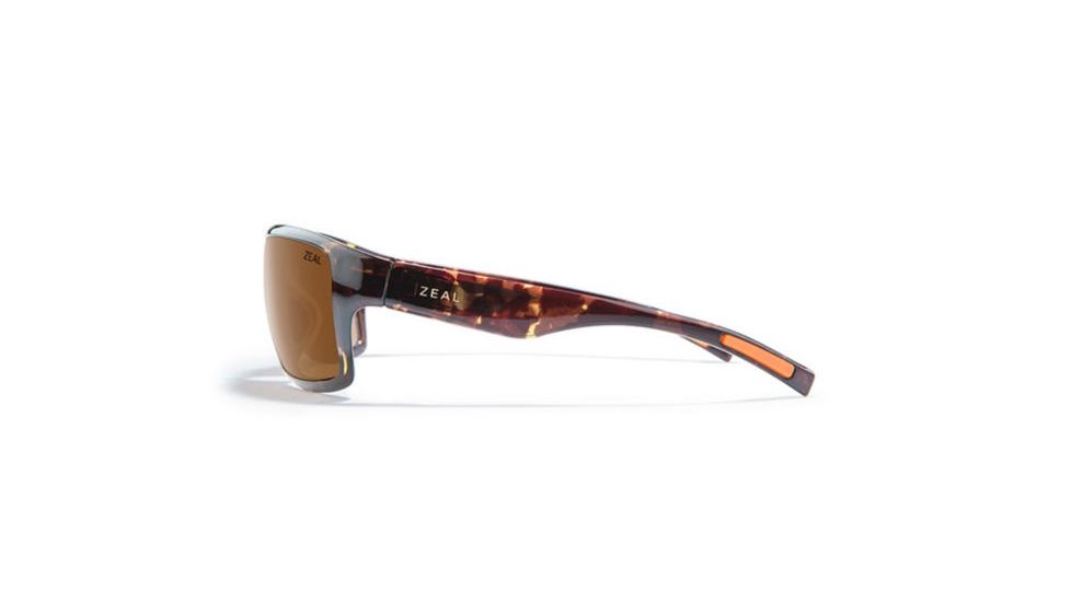 Zeal Optics Incline Polarized Sunglasses, Tortoise 11423