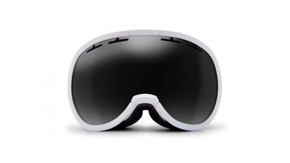 Zeal Optics Level Goggles,White Out Frame,Dark Grey Lens 10782