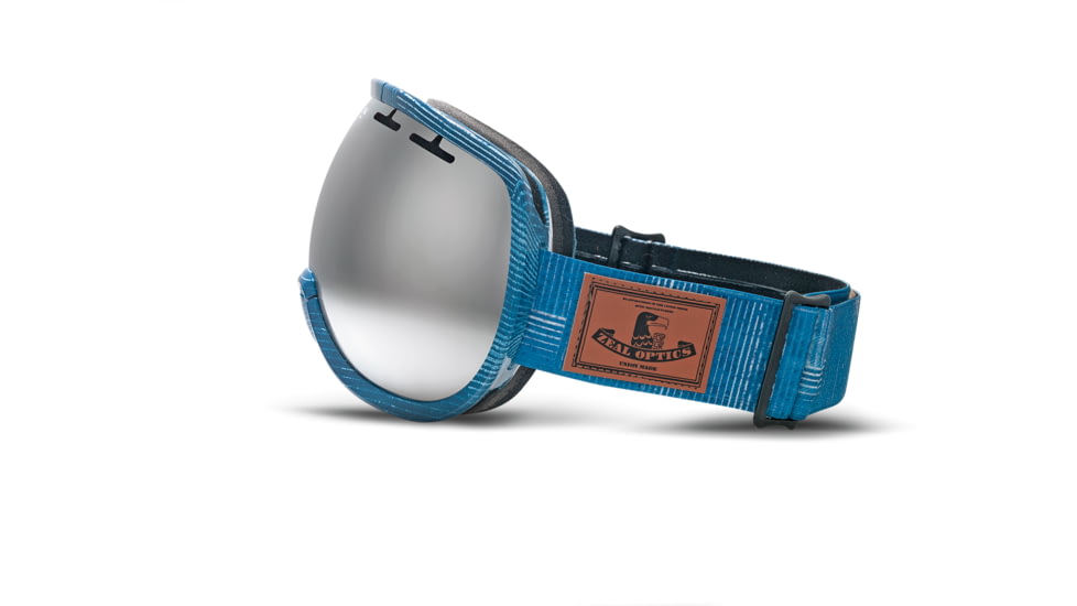 Zeal Optics Level Ski Goggles, MADE Denim Frame and Metal Mirror Optimum Lens 10270