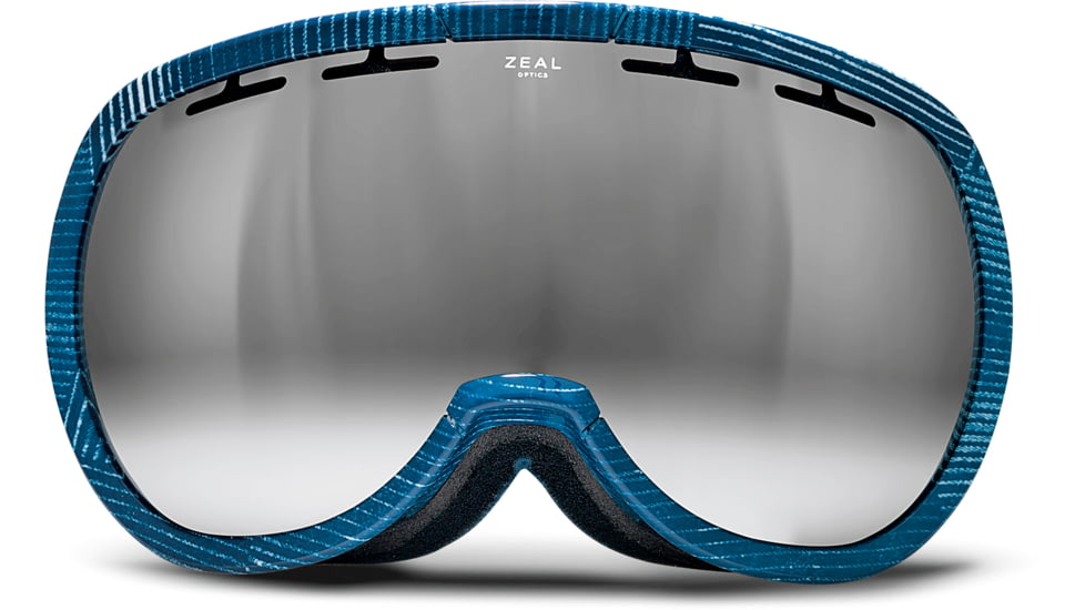 Zeal Optics Level Ski Goggles, MADE Denim Frame and Metal Mirror Optimum Lens 10270