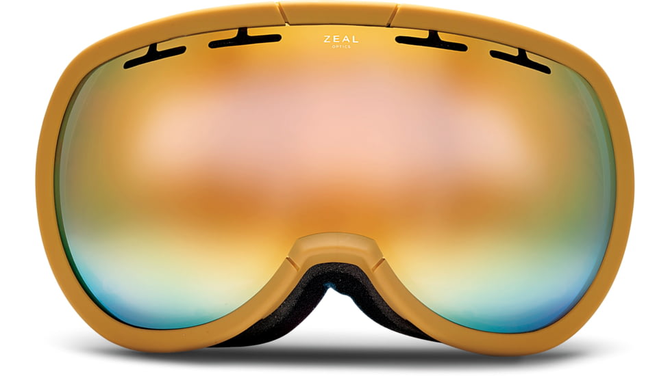 Zeal Optics Level Ski Goggles, MADE Wood Frame and Alchemy Mirror Optimum Lens 10269