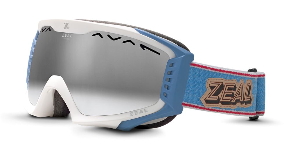 Zeal Optics Outpost Ski Goggles, Rucksack Americana Frame and Polarized Gunmetal Optimum Lens 10227