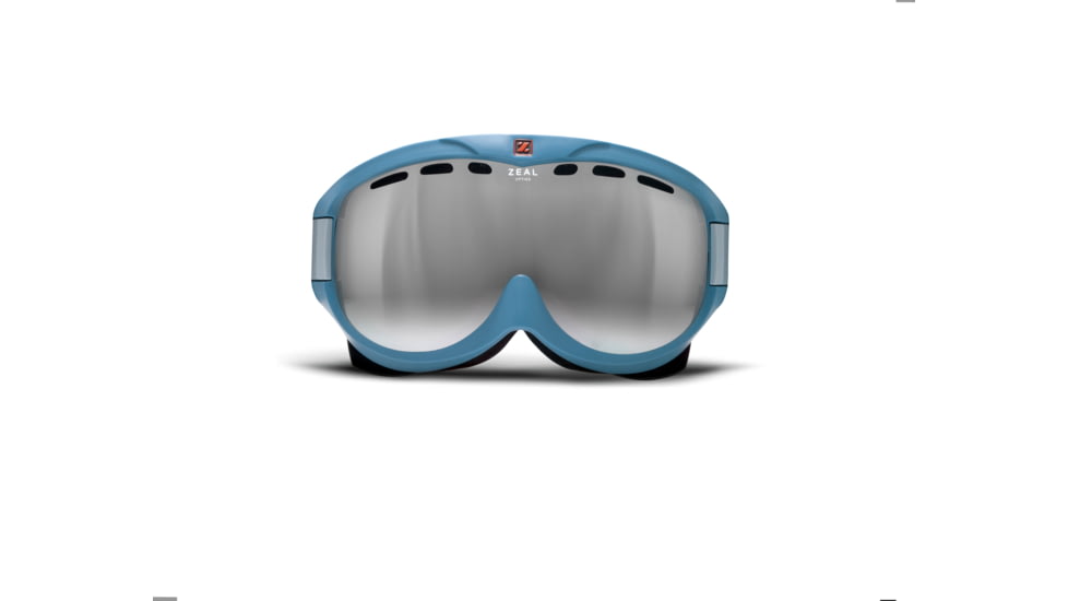 Zeal Optics Outpost Ski Goggles, Rucksack Denim Frame and Polarized Gunmetal Optimum Lens 10224
