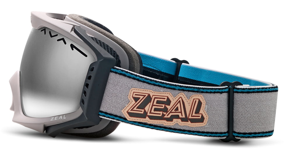 Zeal Optics Outpost Ski Goggles, Rucksack Grey Frame and Polarized Gunmetal Optimum Lens 10225
