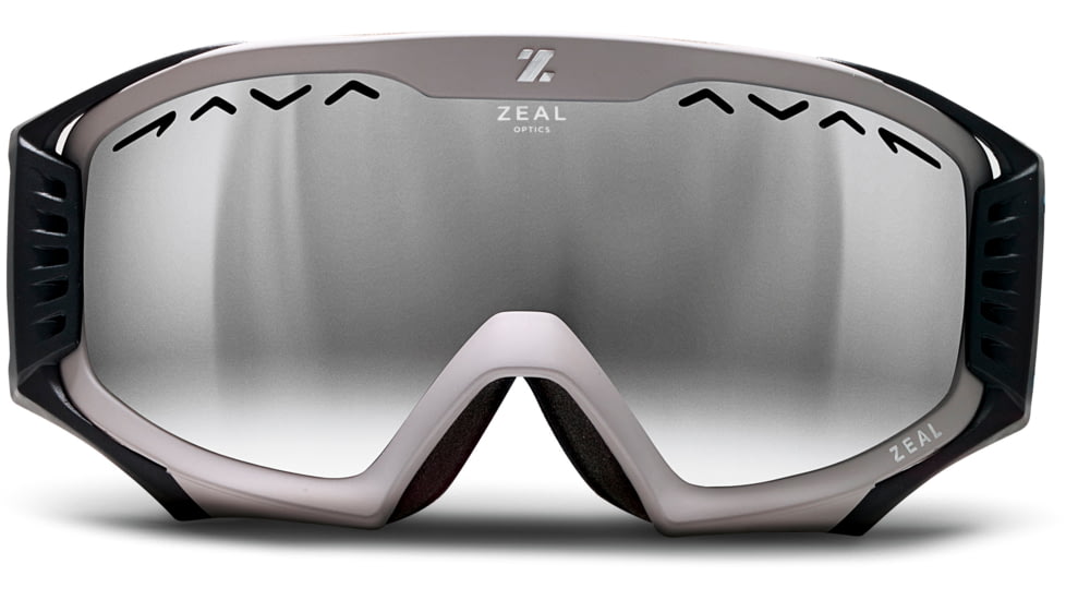 Zeal Optics Outpost Ski Goggles, Rucksack Grey Frame and Polarized Gunmetal Optimum Lens 10225