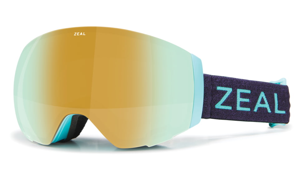 Zeal Optics Portal Goggle, Alchemy Mirror/Sky Blue Mirror Lens, Purple Haze, 11497
