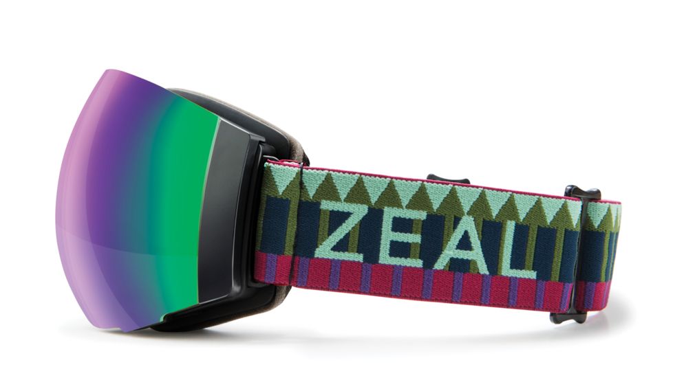 Zeal Optics Portal Goggle, Jade Mirror/Sky Blue Mirror Lens, Royal Peacock, 11498