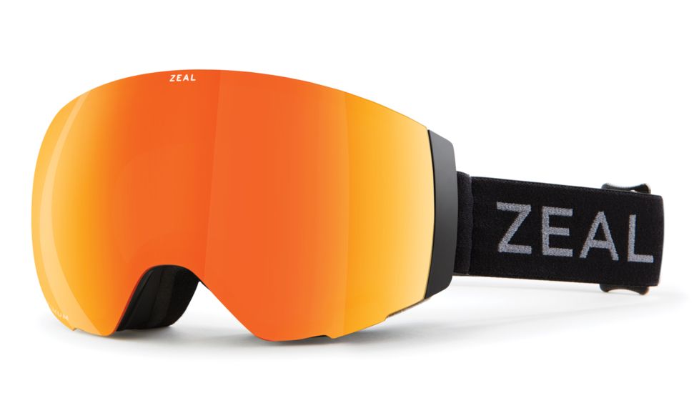 Zeal Optics Portal Goggle, Phoenix Mirror/Sky Blue Mirror Lens, Dark Night, 11495