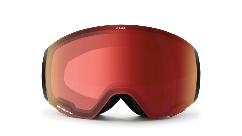 Zeal Optics Portal Goggles, Dark Night Frame, Automatic Rose-Base Polarized w/ Sky Blue Mirror Lens, Medium, 11493