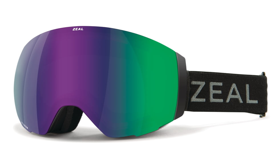 Zeal Optics Portal Goggles, Dark Night Frame, Jade Mirror w/ Sky Blue Mirror Lens, Medium, 11600