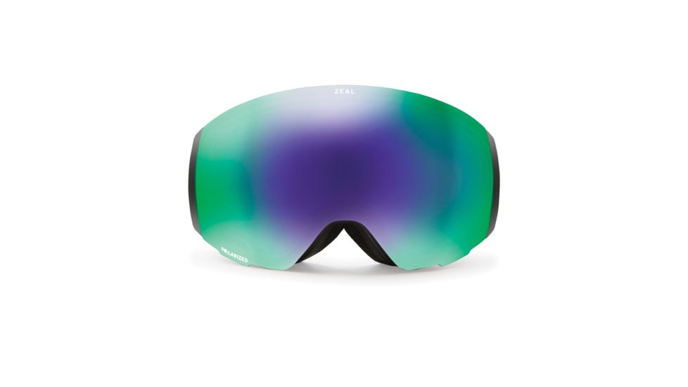 Zeal Optics Portal Goggles, Dark Night Frame, Polarized Jade w/ Sky Blue Mirror Lens, 11379