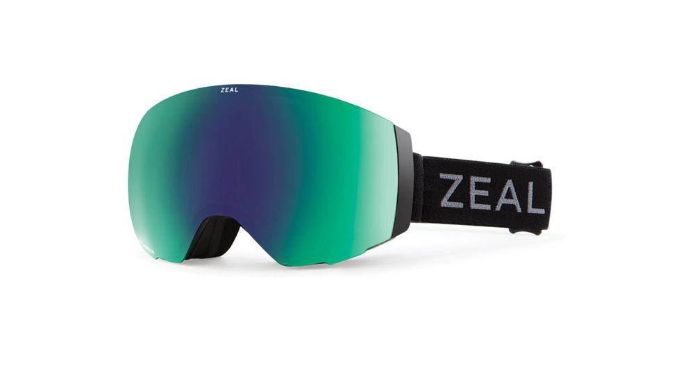 Zeal Optics Portal Goggles, Dark Night Frame, Polarized Jade w/ Sky Blue Mirror Lens, 11379